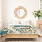 Summer Indigo Garden Duvet Cover Gallery Image 3
