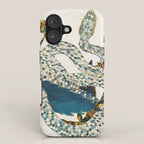 Summer Indigo Garden iPhone Case Gallery Image 1