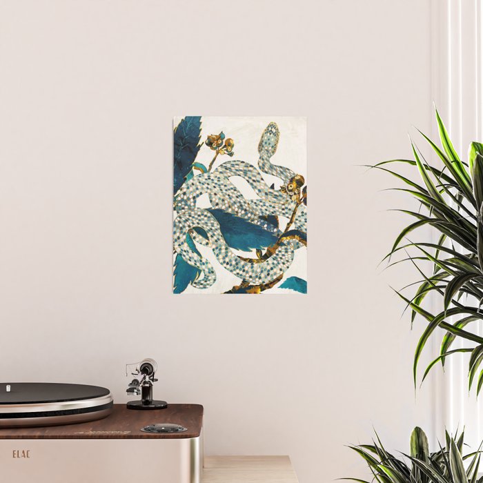Summer Indigo Garden Poster Gallery Image 2