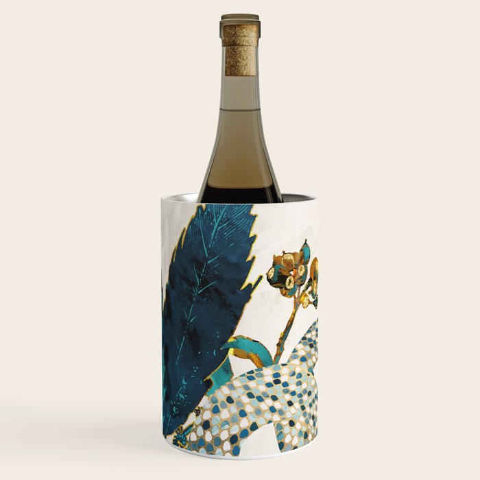 Summer Indigo Garden Wine Chiller Gallery Image 2