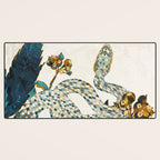 Summer Indigo Garden Desk Mat Gallery Image 3