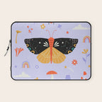 Magic butterfly Pattern Laptop Sleeve Gallery Image 1