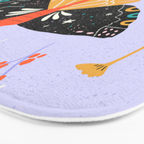 Magic butterfly Pattern Bath Mat Gallery Image 3