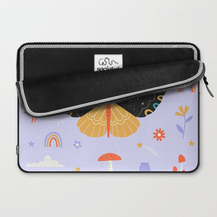 Magic butterfly Pattern Laptop Sleeve Gallery Image 2