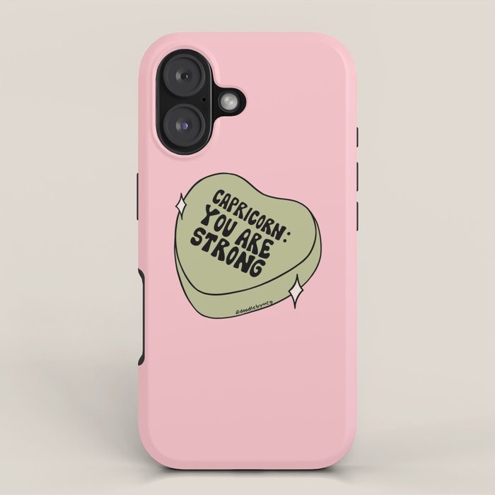 Capricorn Conversation Heart iPhone Case Gallery Image 1