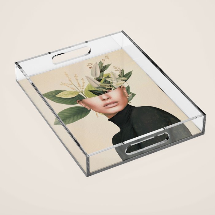 natural beauty-collage 5 Acrylic Tray Gallery Image 1