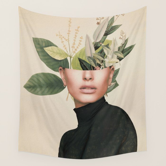 natural beauty-collage 5 Wall Tapestry Gallery Image 4