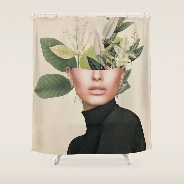 natural beauty-collage 5 Shower Curtain Gallery Image 1