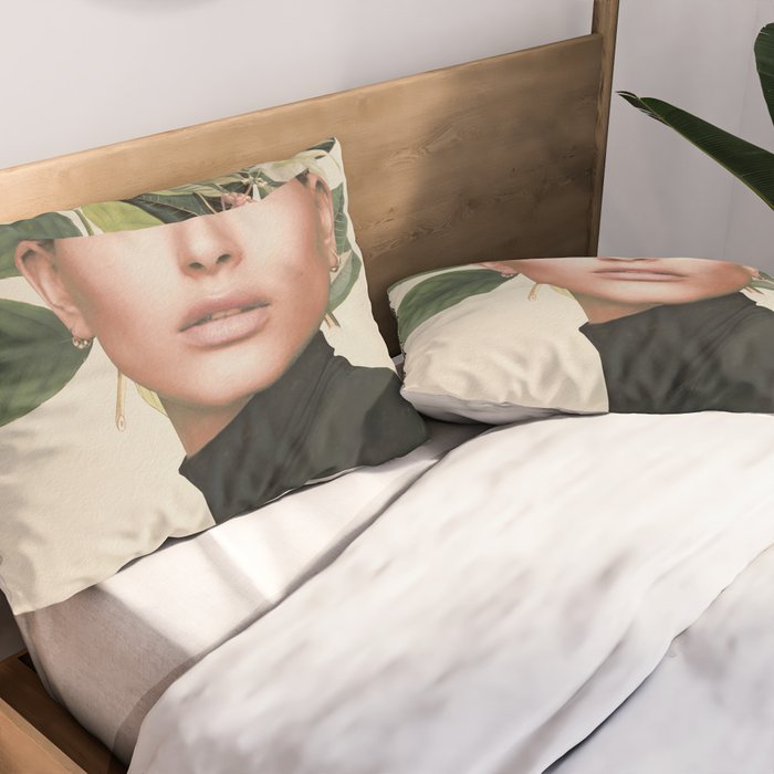 natural beauty-collage 5 Pillow Sham Gallery Image 2