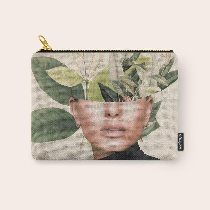 natural beauty-collage 5 Carry All Pouch Gallery Image 1