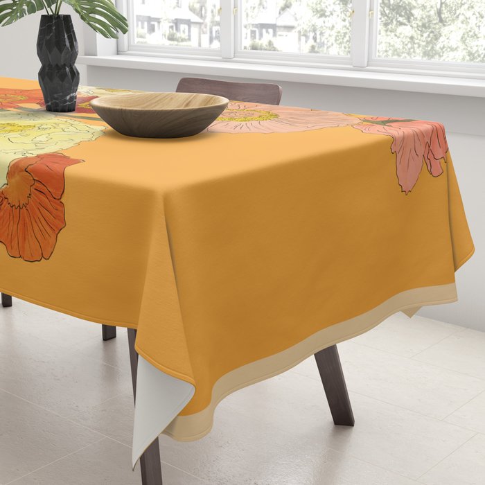 Bountiful Bouquet 2 Tablecloth Gallery Image 3