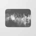 Chromatic Forest Nature Photography Bath Mat Gallery Image 1