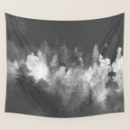 Chromatic Forest Nature Photography Wall Tapestry Gallery Image 4