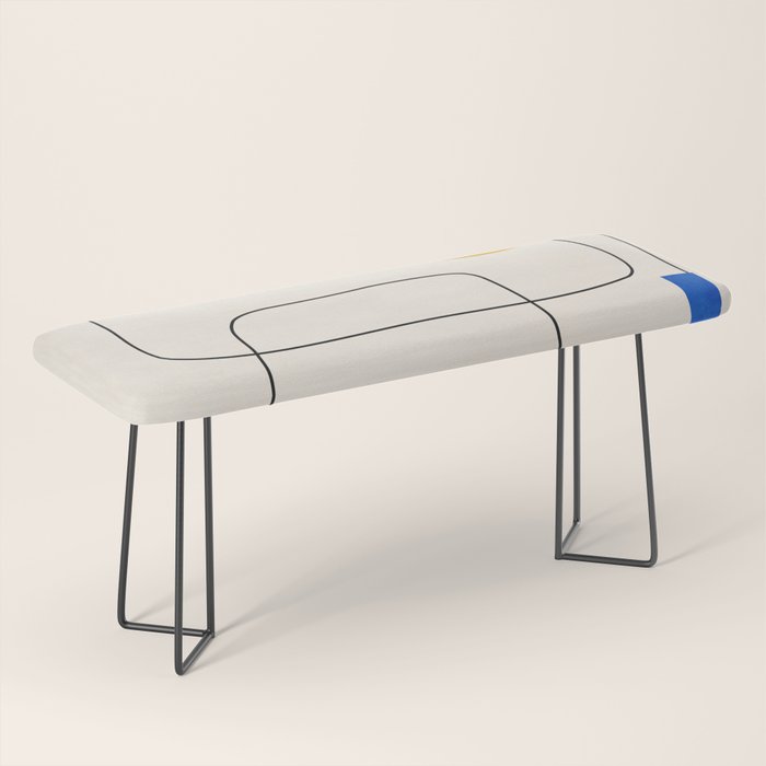 Minimal Geometric Shapes 67 Bench Gallery Image 1