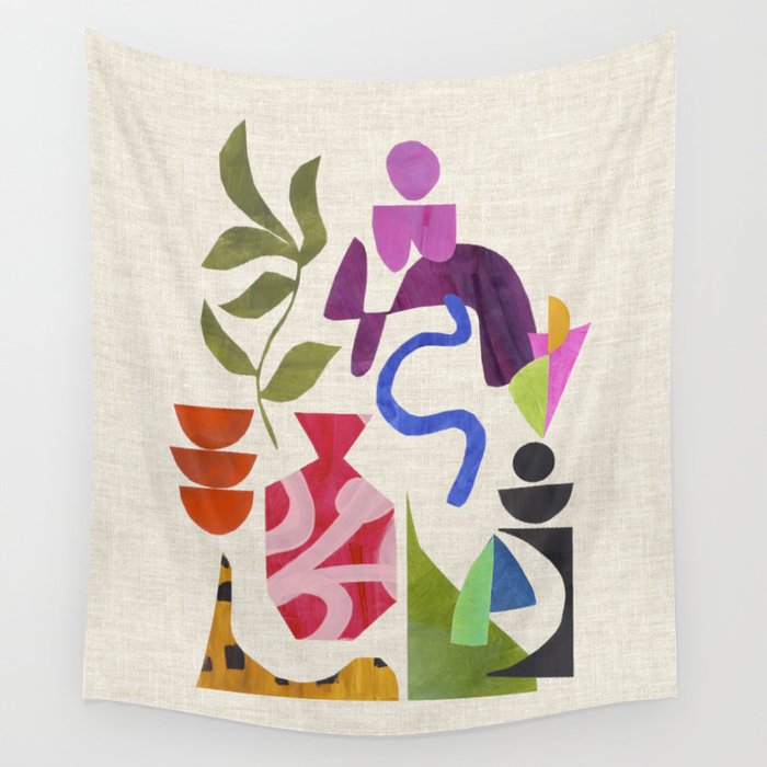 Afternoon Bloom Wall Tapestry Gallery Image 1