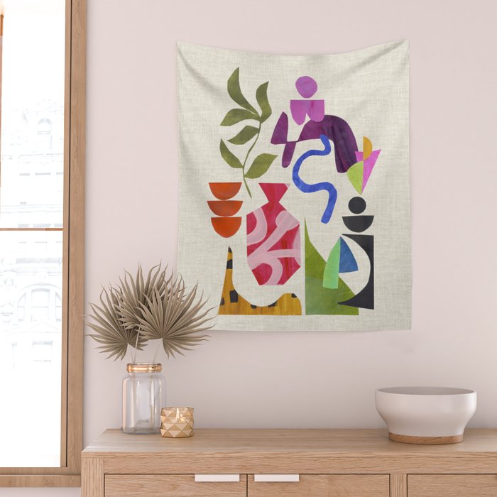 Afternoon Bloom Wall Tapestry Gallery Image 2