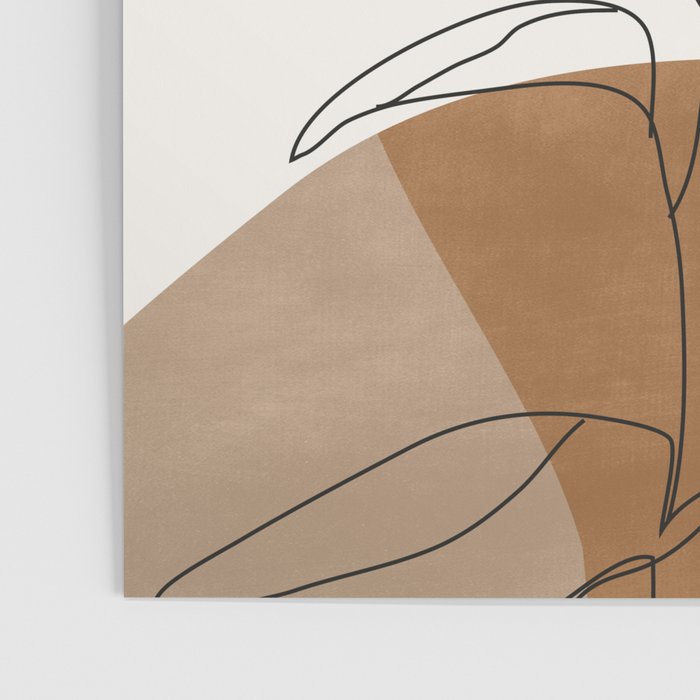 Abstract Art Minimal Plant Poster Gallery Image 3