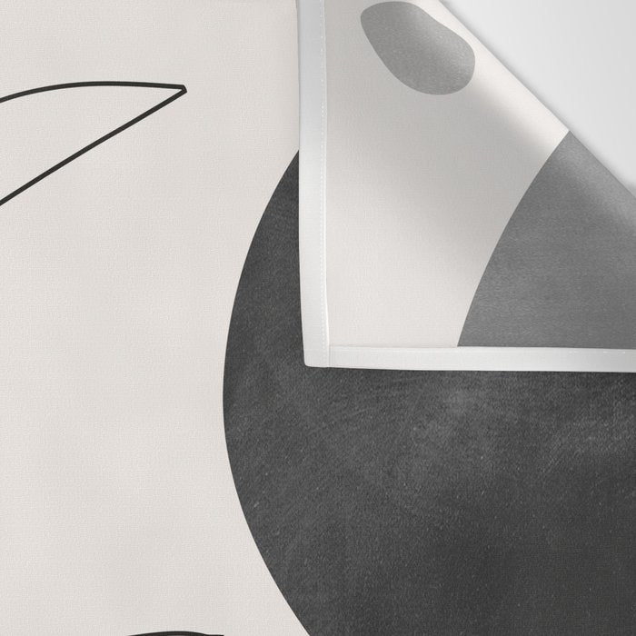 Abstract Art Minimal Plant Wall Tapestry Gallery Image 3