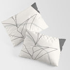 Abstract Art Minimal Plant Pillow Sham Gallery Image 3