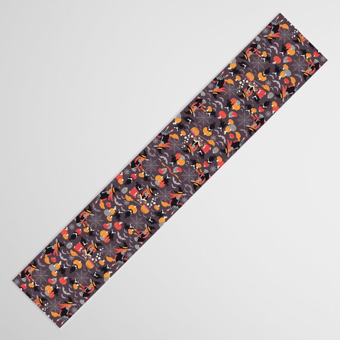 Enchanted Vintage Halloween Spell Table Runner Gallery Image 3
