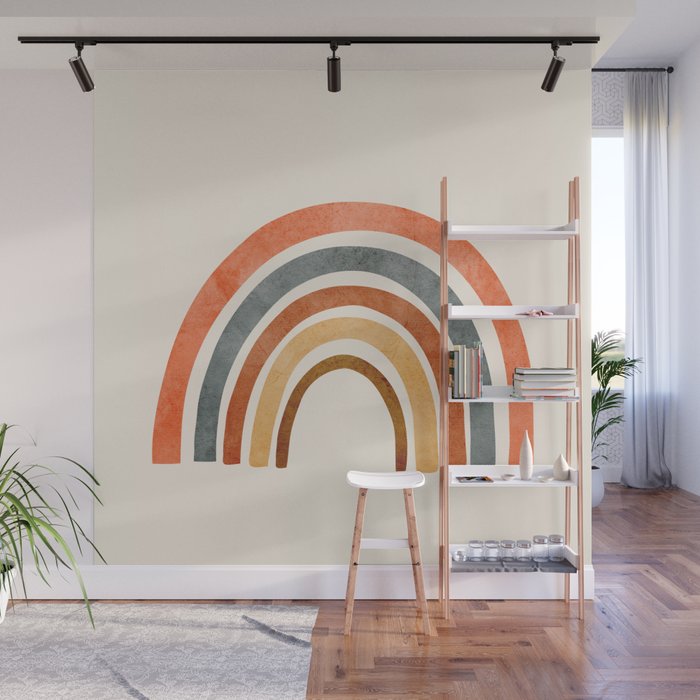 Abstract Rainbow 88 Wall Mural Gallery Image 1