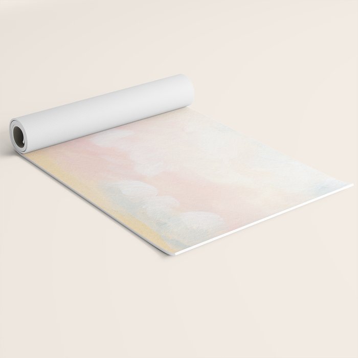 Rebirth - Pastel Ocean Seascape Yoga Mat Gallery Image 2