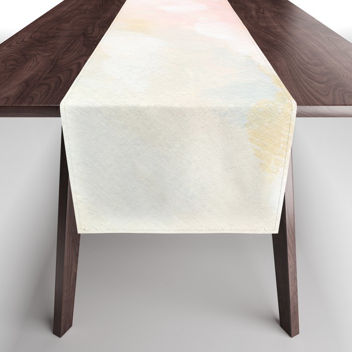 Rebirth - Pastel Ocean Seascape Table Runner Gallery Image 1