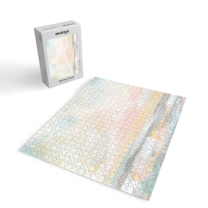 Rebirth - Pastel Ocean Seascape Jigsaw Puzzle Gallery Image 2