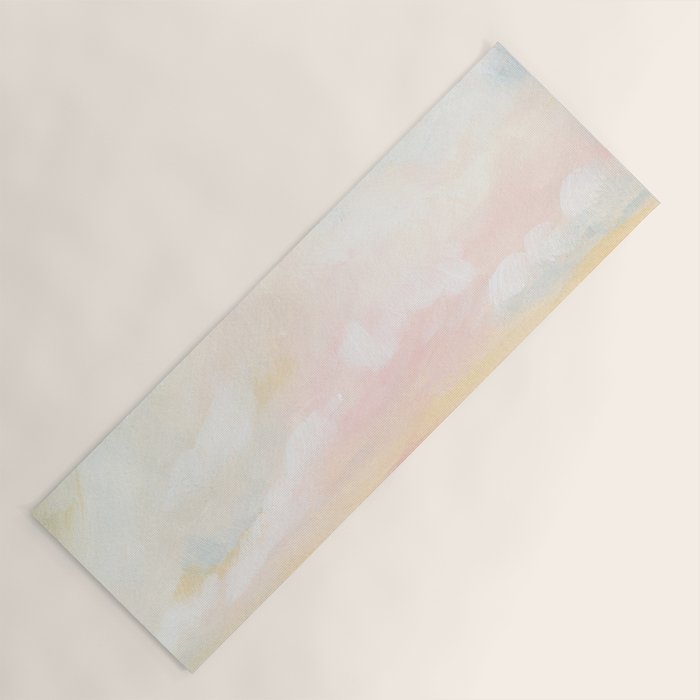 Rebirth - Pastel Ocean Seascape Yoga Mat Gallery Image 1