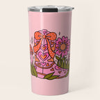 Bow Cowgirl Boot Travel Mug Gallery Image 1