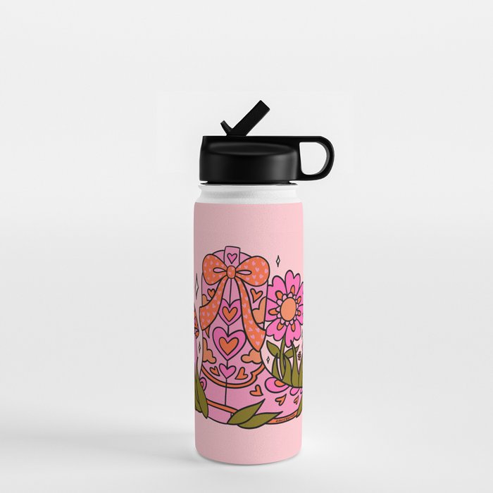 Bow Cowgirl Boot Water Bottle Gallery Image 1