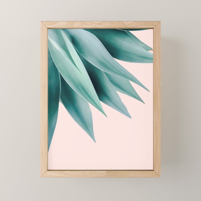 Agave flare Mini Art Print Gallery Image 1