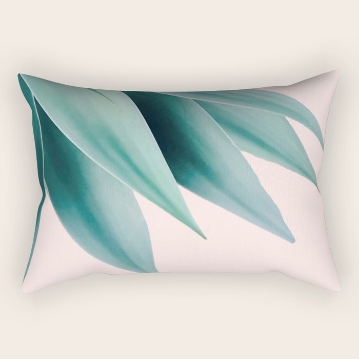 Agave flare Rectangular Pillow Gallery Image 1