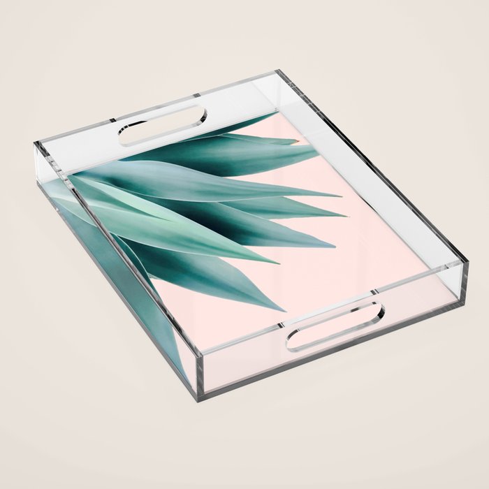 Agave flare Acrylic Tray Gallery Image 1