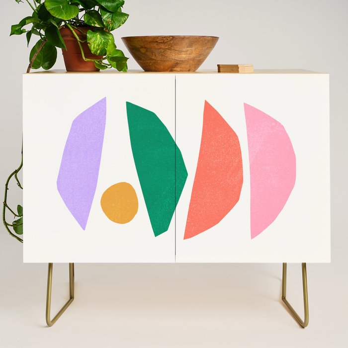 The Sundowner: Stacked Shapes 01 Credenza Gallery Image 1