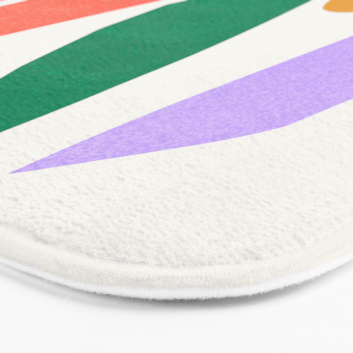 The Sundowner: Stacked Shapes 01 Bath Mat Gallery Image 3