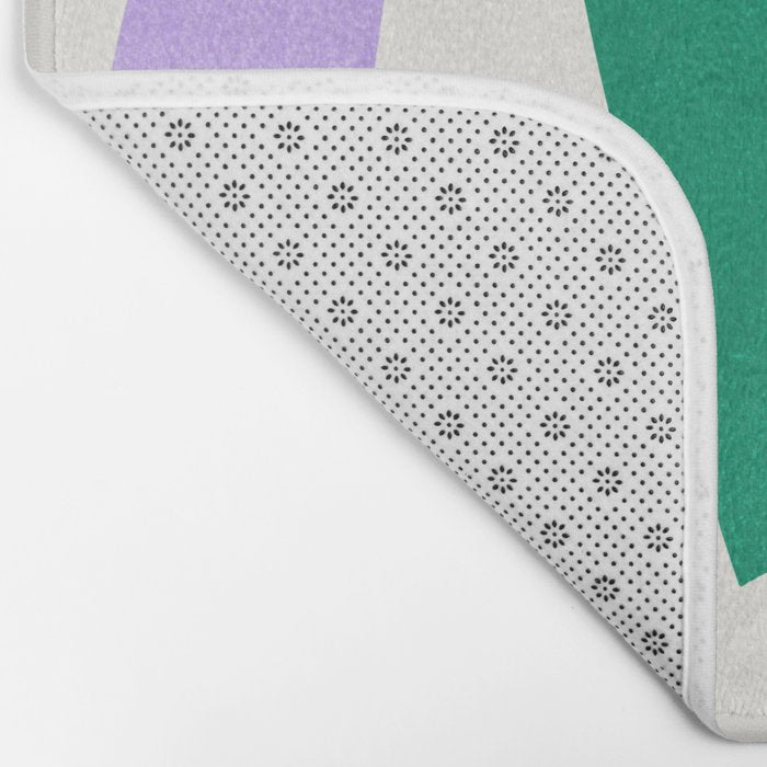 The Sundowner: Stacked Shapes 01 Bath Mat Gallery Image 2