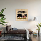 Mushroom Queen Wood Wall Art Gallery Image 2