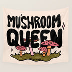 Mushroom Queen Wall Tapestry Gallery Image 4