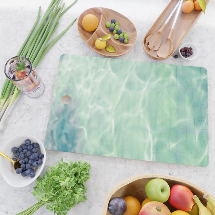 Poolside - Natatorium Art Cutting Board Gallery Image 2