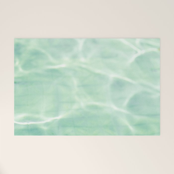 Poolside - Natatorium Art Welcome Mat Gallery Image 1