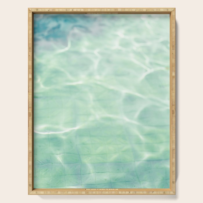 Poolside - Natatorium Art Serving Tray Gallery Image 1