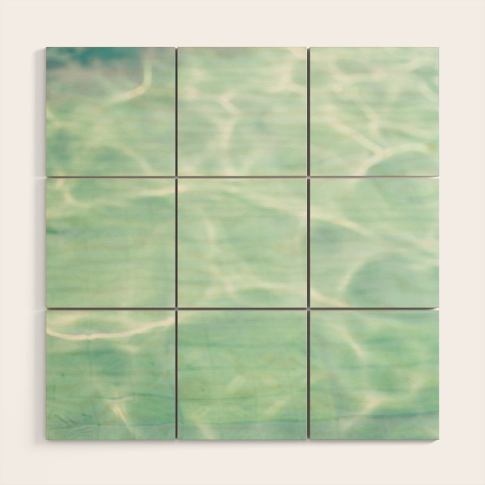 Poolside - Natatorium Art Wood Wall Art Gallery Image 1