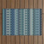 Ethnic Stripes Outdoor Rug Gallery Image 1
