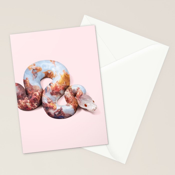 SNAKE PAINT Stationery Card Gallery Image 2