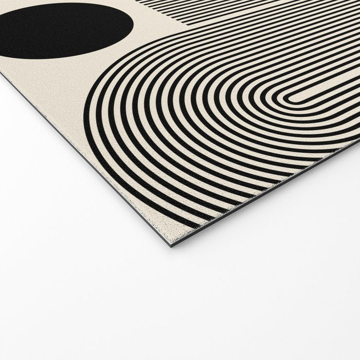 Abstraction_LINE_BLACK_DOT_VISUAL_ART_Minimlism_001A Welcome Mat Gallery Image 2