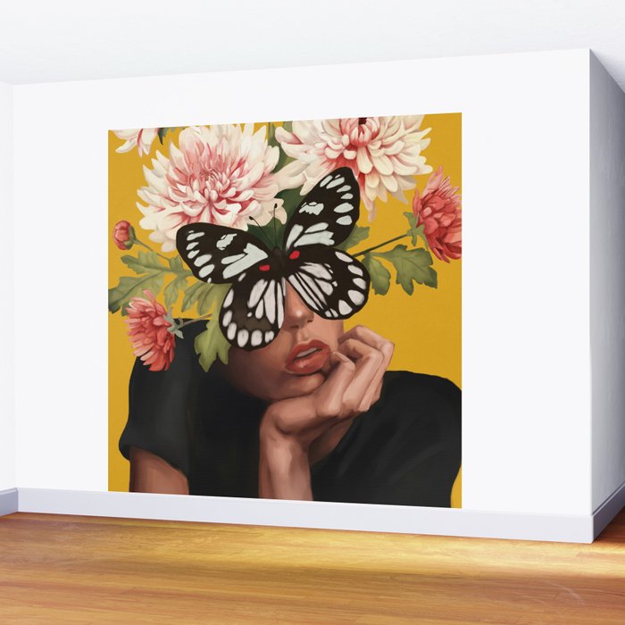 Obscured Beauty Wall Mural Gallery Image 2