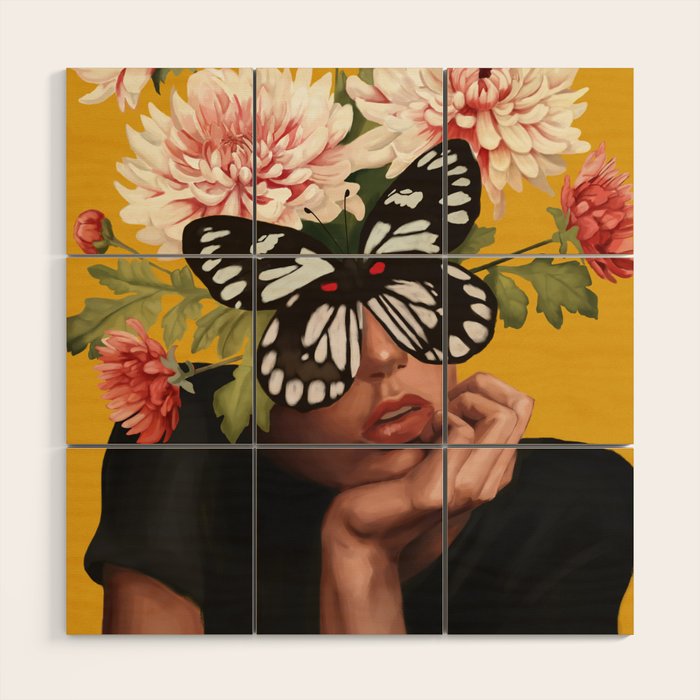 Obscured Beauty Wood Wall Art Gallery Image 1