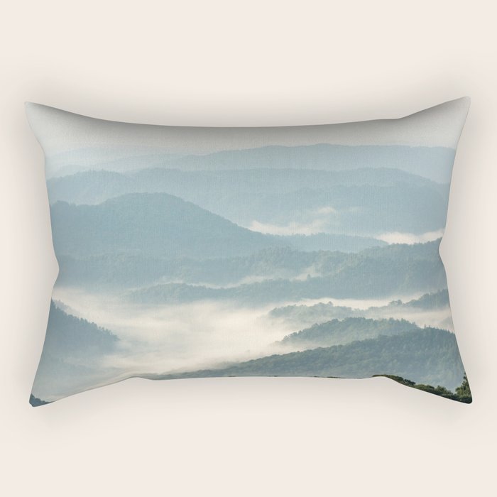 Blue Ridge Parkway - Shenandoah National Park Rectangular Pillow Gallery Image 1