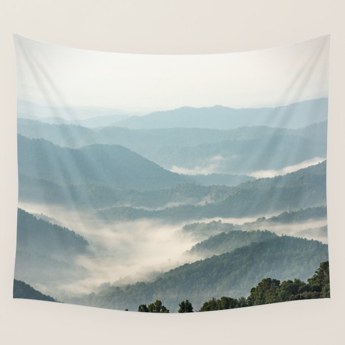 Blue Ridge Parkway - Shenandoah National Park Wall Tapestry Gallery Image 1